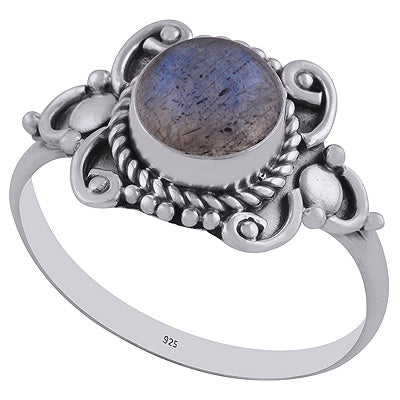 Labradorite 925 Sterling Silver Ring - R3402860-5