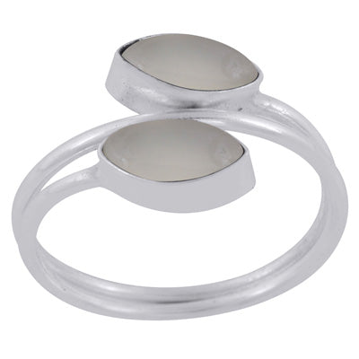 Beautiful Shank Around Aqua Chalcedony Marquise Shape 925 Sterling Solid Silver Ring - R3403397-10