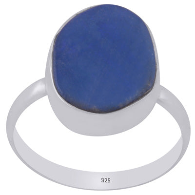 Plain Collet Natural Australian Opal Doublet Fancy Shape 925 Sterling Solid Silver Ring - R3403516-3