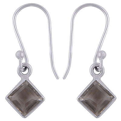925 Sterling Silver Green Amethyst Earrings - R3500391-45
