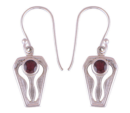 925 Sterling Silver Tourmaline Earrings - R3500475-21
