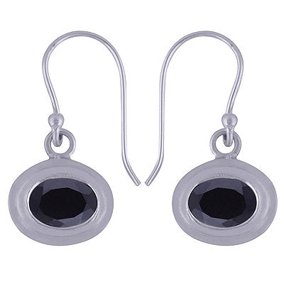 925 Sterling Silver Black Onyx Earrings - R3500943-67