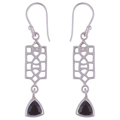 925 Sterling Silver Smoky Topaz Earrings - R3500989-36