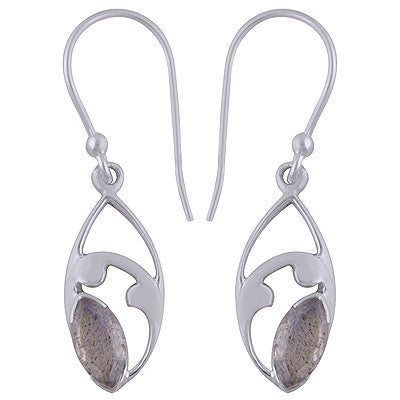 925 Sterling Silver Labradorite Earrings - R3501082-6