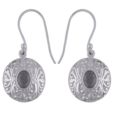 925 Sterling Silver Labradorite Earrings - R3501090-6