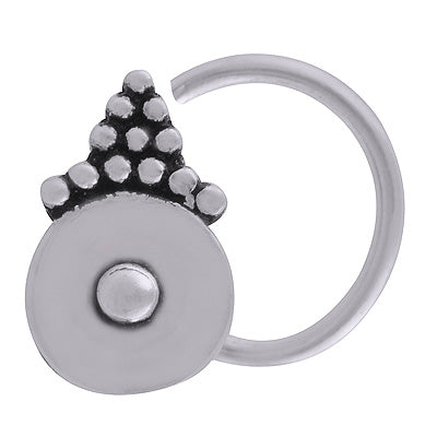 925 STERLING SILVER PLAIN NOSE, EYE & EAR PIN - main product photo (R40290026-1)