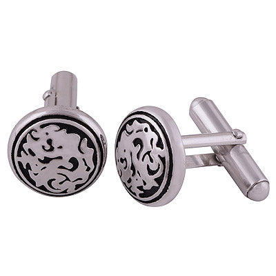 9.5gram Plain Silver Cufflinks - R40460002-6
