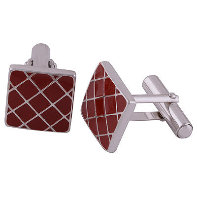 8.5gram Mother of Pearl Cabochon Stone Cufflinks - R40460011-1