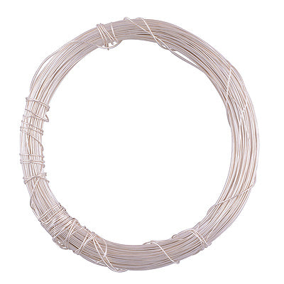 To Make A Beaded Jewellery Plain Wire 925 Sterling Solid Silver Finding - R40600012-19