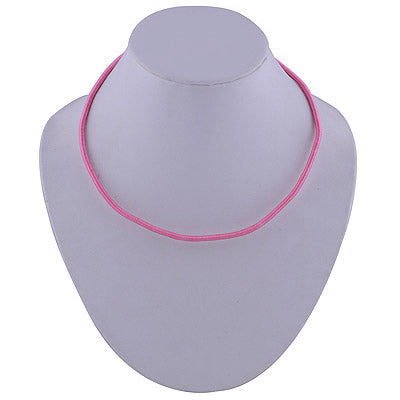 Pink Colored Nylon Necklace - main product photo (R4300069-1)