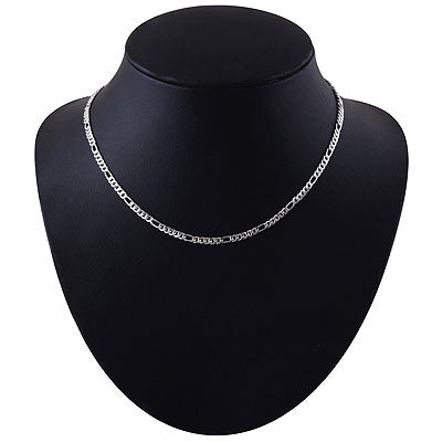 Plain Silver Chain (FIGARO) - R4400420-3