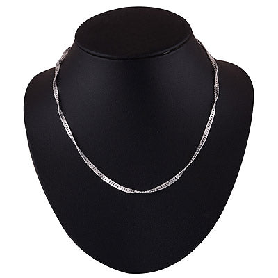 925 Sterling Silver Plain Silver Chain - R4400487-1