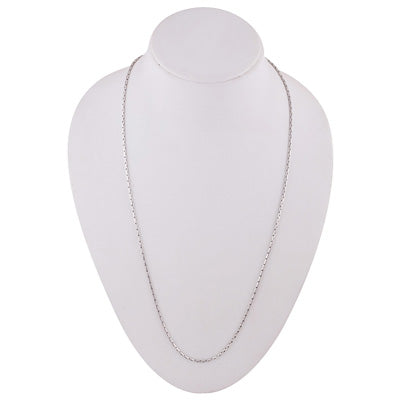 Beautiful Handcrafted Work on Plain 925 Sterling Solid Silver Chain - R4400575-4