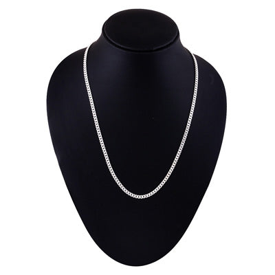 Alluring Plain 925 Sterling Solid Silver Chain - R4400602-2