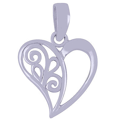 Plain Plain 925 Sterling Silver Pendant - R4500194-1