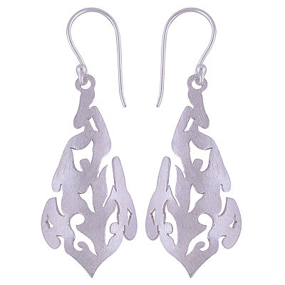 925 Sterling Silver Plain Earrings - R4600415-1