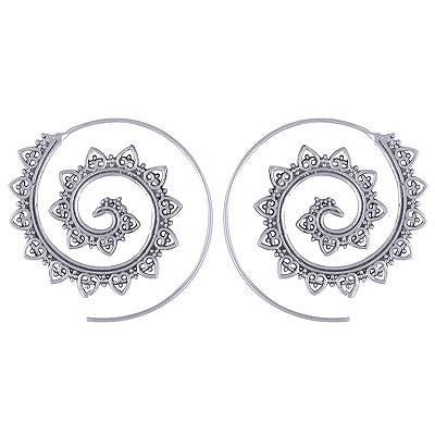 925 Sterling Silver Plain Earrings - R4600650-1