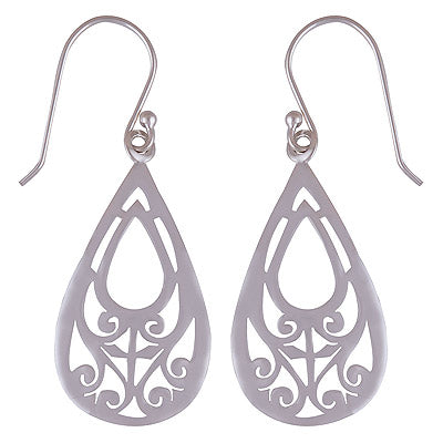 925 Sterling Silver Plain Earrings - R4600675-1