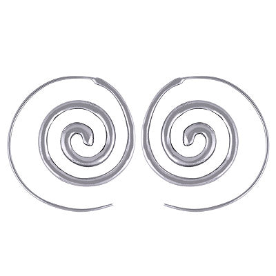 925 Sterling Silver Plain Earrings - R4600704-1