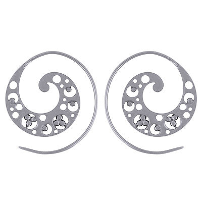 925 Sterling Silver Plain Earrings - R4600730-1