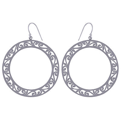 925 Sterling Silver Plain Earrings - R4600799-2