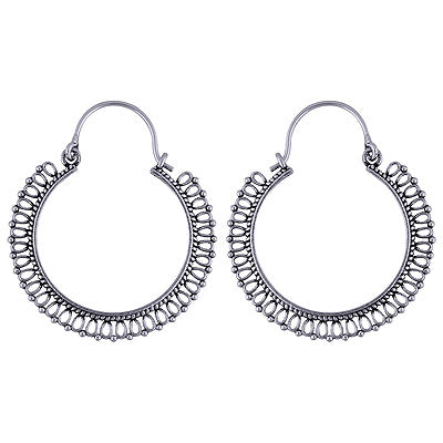 925 Sterling Silver Plain Earrings - R4600801-1