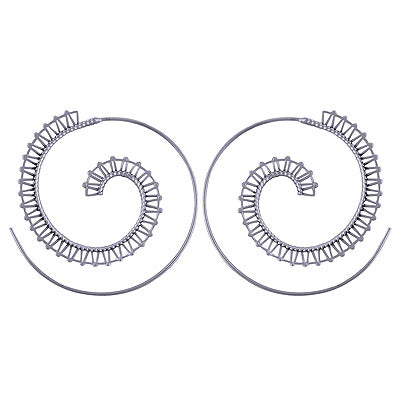 925 Sterling Silver Plain Earrings - R4600804-1