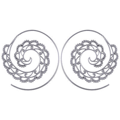 925 Sterling Silver Plain Earrings - R4600819-1
