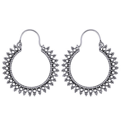 925 Sterling Silver Plain Earrings - R4600846-1