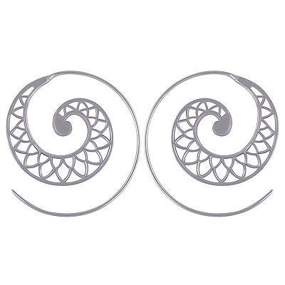 925 Sterling Silver Plain Earrings - R4600861-1