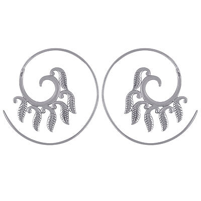 925 Sterling Silver Plain Earrings - R4600862-1