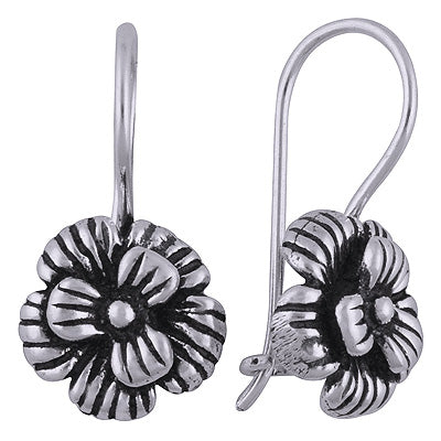 925 Sterling Silver Plain Earrings - R4600887-1