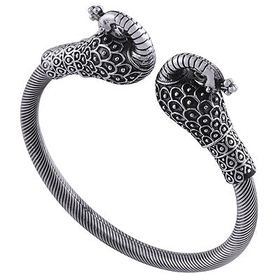 925 Sterling Silver Plain Bangle - R4700020-2