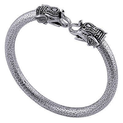 925 Sterling Silver Plain Bangle - R4700026-10
