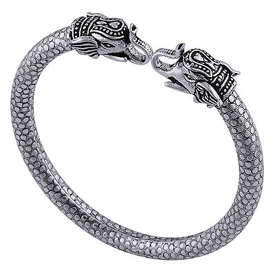 925 Sterling Silver Plain Bangle - R4700026-5