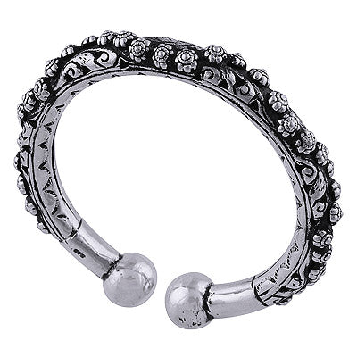 925 Sterling Silver Plain Bangle - R4700029-7