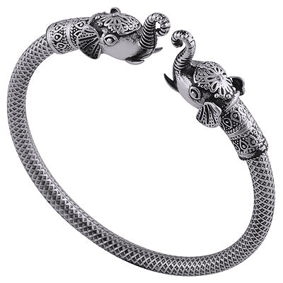 925 Sterling Silver Plain Bangle - R4700057-3