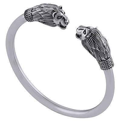 925 Sterling Silver Plain Bangle - R4700058-1