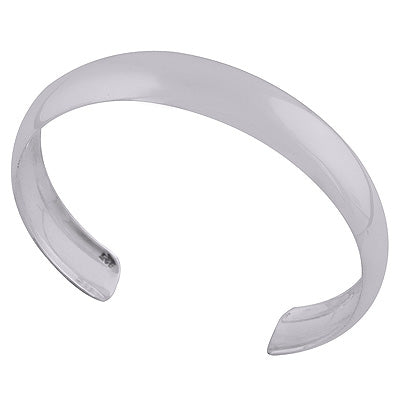 925 Sterling Silver Plain Bangle - R4700122-1