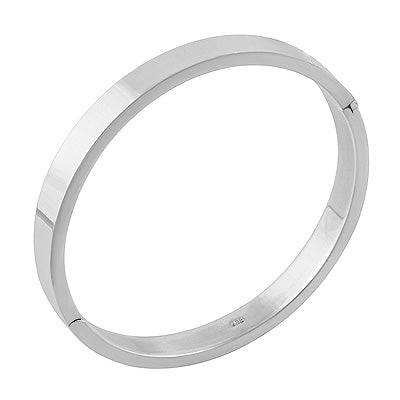 Gorgeous Bracelet Band Plain 925 Sterling Solid Silver Bangles - R4700219-1