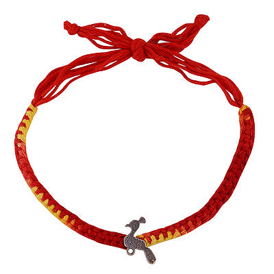 Alluring Peahen Oxidised Design Plain 925 Sterling Solid Silver Rakhi Bracelet - R5100040-1