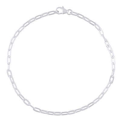 Beautiful Plain 925 Sterling Solid Silver Bracelets (AN-28 Lst No.6.5) - R5400206-1