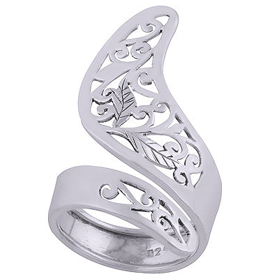 Plain 925 Sterling Silver Ring - R5600329-51