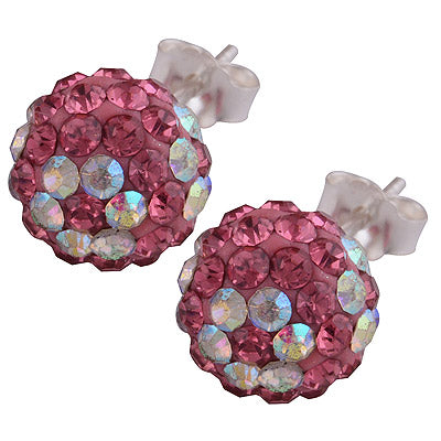 925 Sterling Silver Swarovski Crystal Stud Earrings - R6500278-268