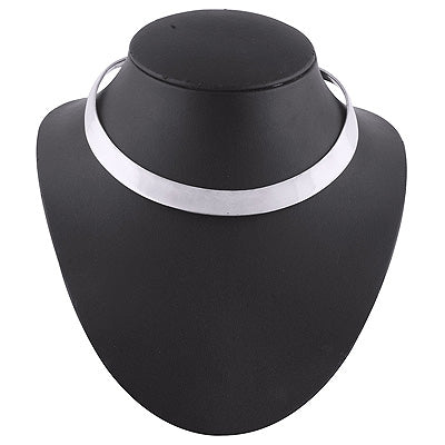 Gorgeous Silver Plate Plain 925 Sterling Solid Silver Necklace - R6800002-27