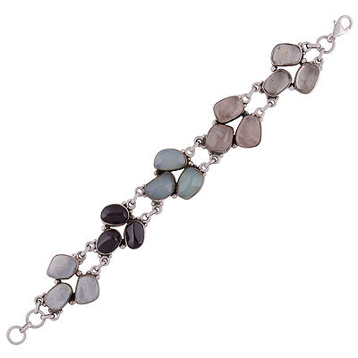 Garnet,Rainbow Moonstone,Aqua Chalcedony,Rose Quartz,Crystal - R7400006-17