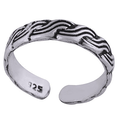 2gram Plain Silver Toe Rings - R7800154-1