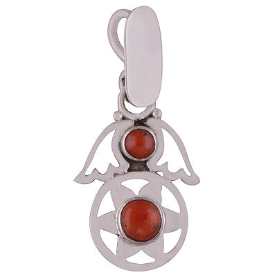 Stunning Uniquely Designed Coral Irregular Shape 925 Sterling Solid Silver Pendant - R8400020-13