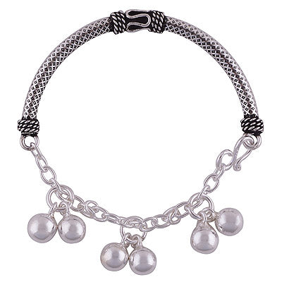 925 STERLING SILVER PLAIN BRACELET - R900001-36