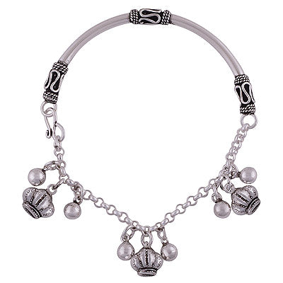 925 STERLING SILVER PLAIN BRACELET - R900002-1